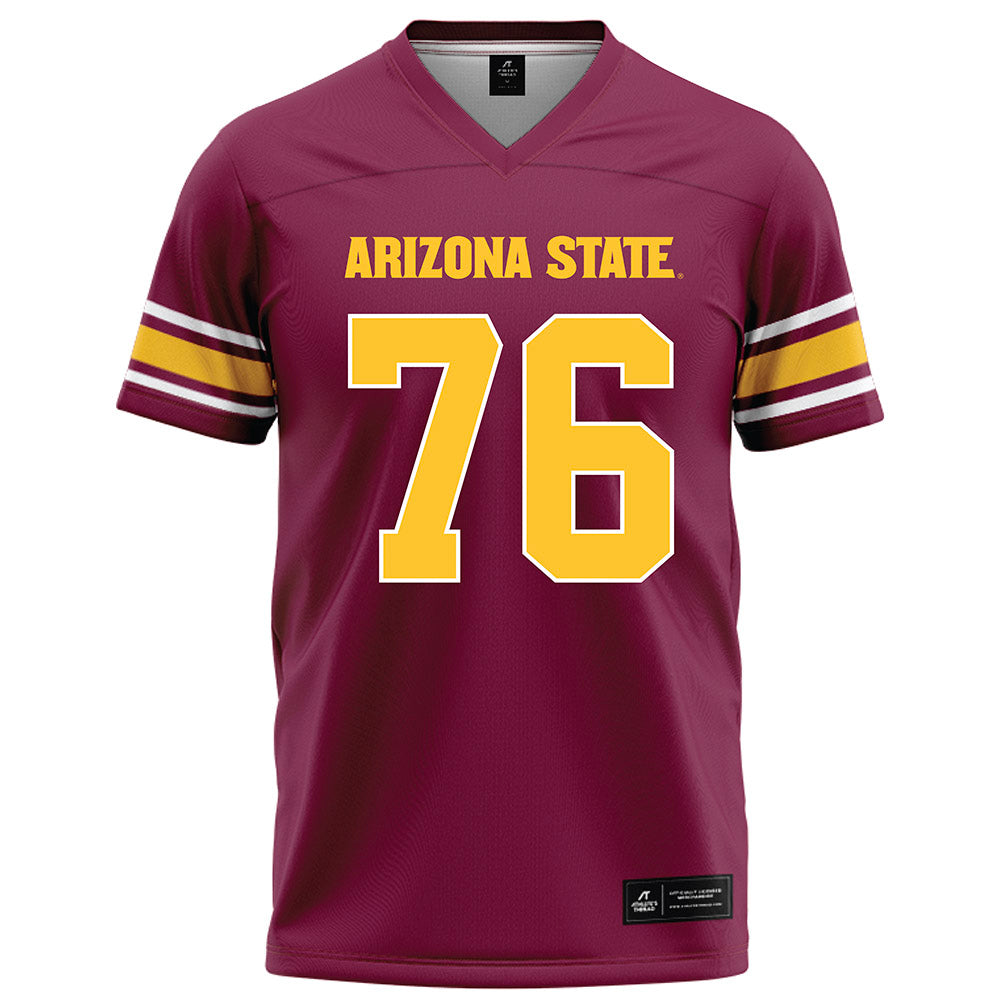 Arizona State - NCAA Football : Champ Westbrooks - Maroon Football Jersey-0