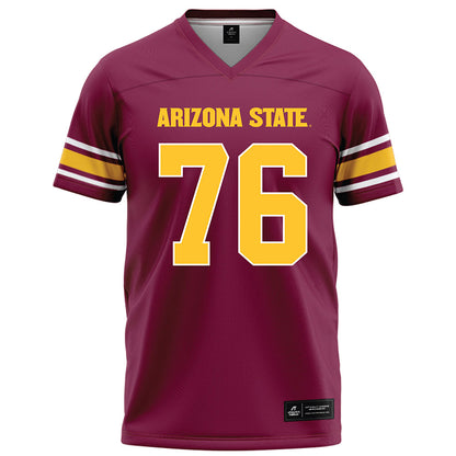 Arizona State - NCAA Football : Champ Westbrooks - Maroon Football Jersey-0