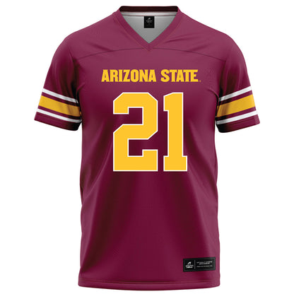 Arizona State - NCAA Football : Grayson Rigdon - Maroon Football Jersey-0
