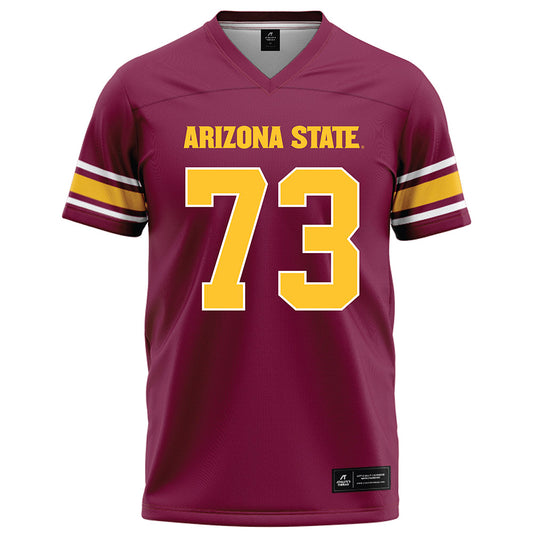 Arizona State - NCAA Football : Terrell Kim - Maroon Football Jersey