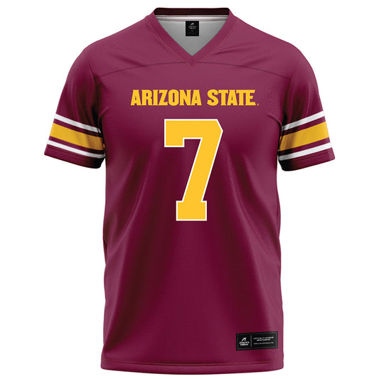 Arizona State - NCAA Football : Chamon Metayer - Maroon Football Jersey-0