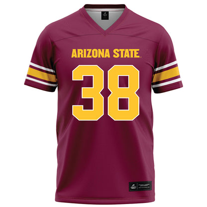 Arizona State - NCAA Football : Kyan McDonald - Maroon Football Jersey