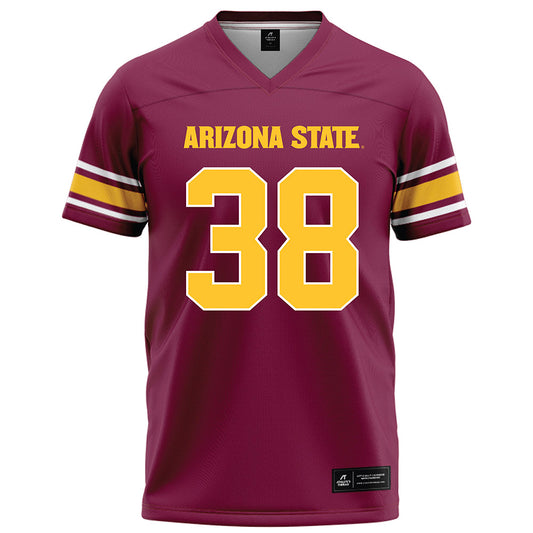 Arizona State - NCAA Football : Kyan McDonald - Maroon Football Jersey