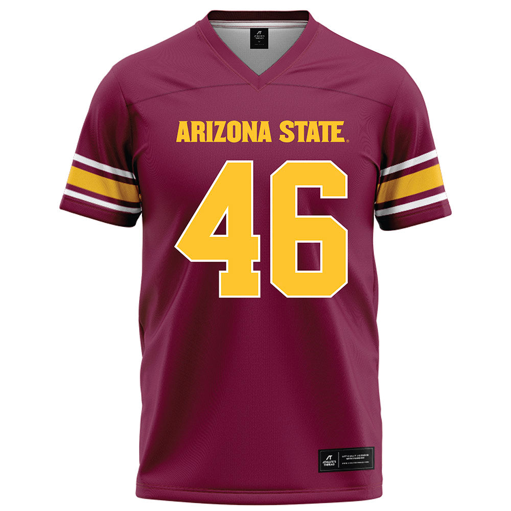 Arizona State - NCAA Football : Tommy Romano - Maroon Football Jersey-0