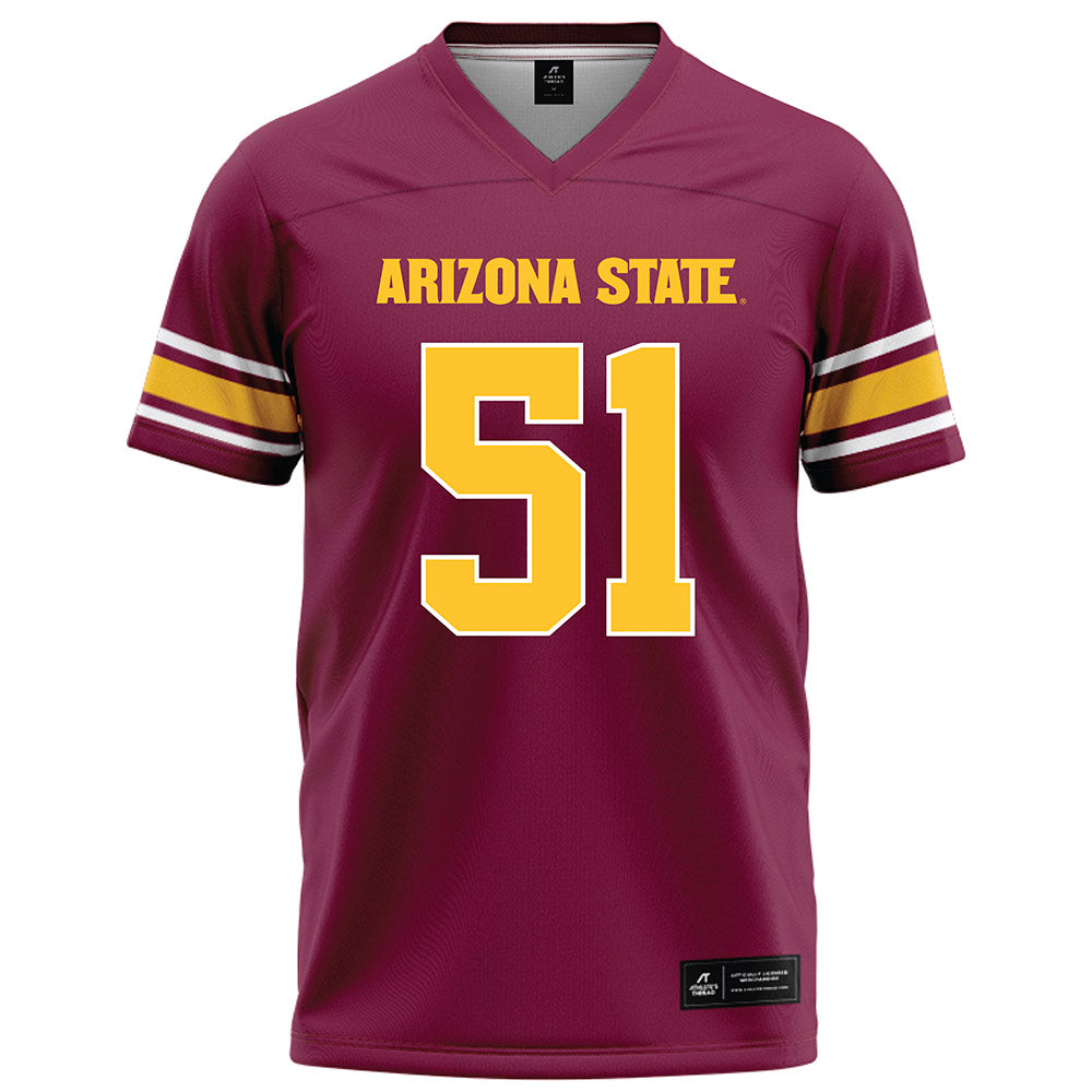Arizona State - NCAA Football : Desean Bryant Jr - Maroon Football Jersey-0