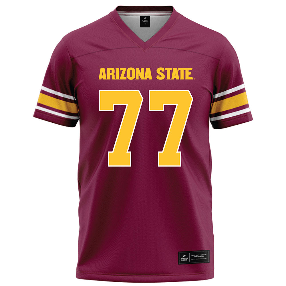 Arizona State - NCAA Football : Kyle Scott - Maroon Football Jersey