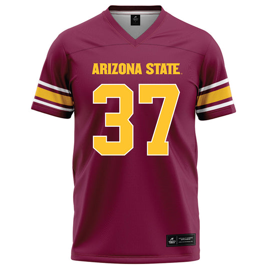 Arizona State - NCAA Football : Tommy Christakos - Maroon Football Jersey-0