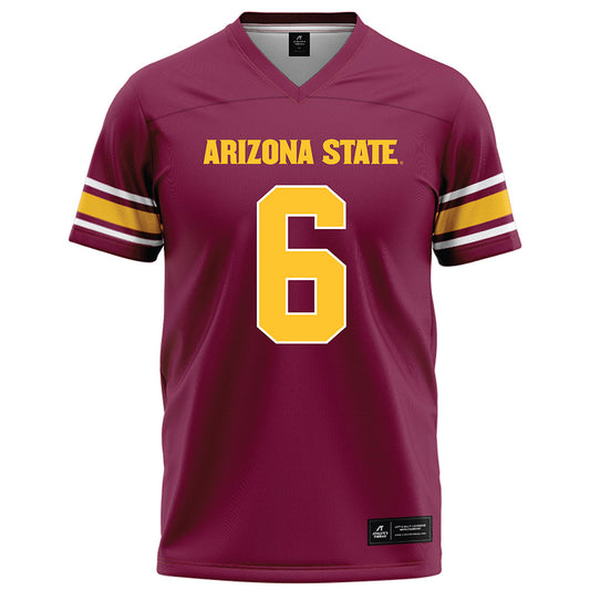 Arizona State - NCAA Football : Adrian Wilson - Maroon Football Jersey-0