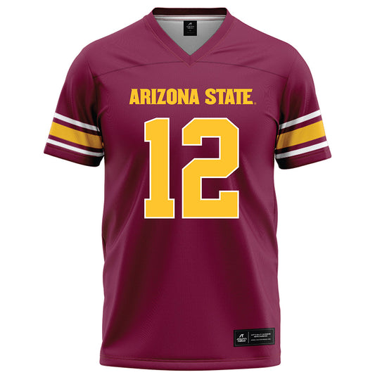 Arizona State - NCAA Football : Javan Robinson - Maroon Football Jersey-0