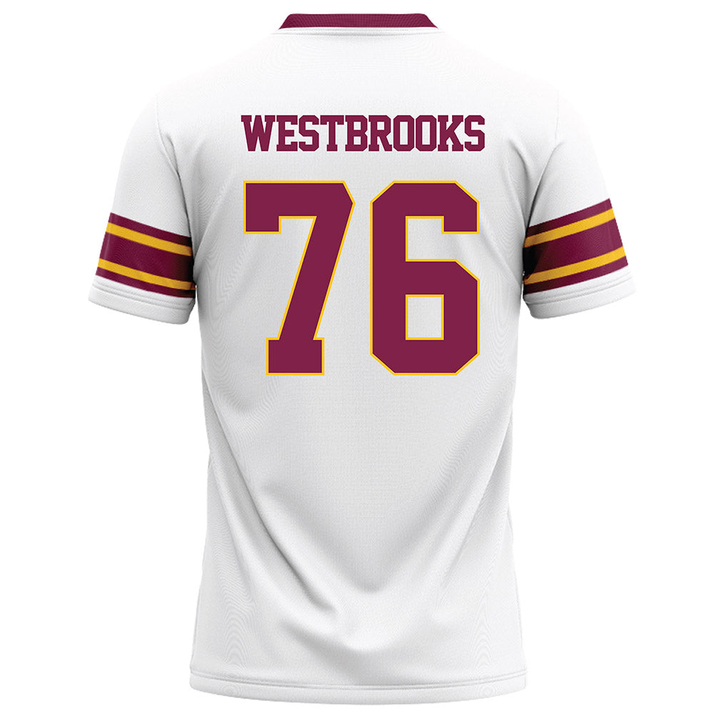 Arizona State - NCAA Football : Champ Westbrooks - White Football Jersey-1