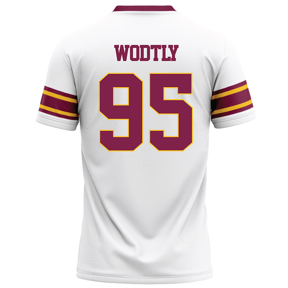 Arizona State - NCAA Football : Justin Wodtly - White Football Jersey