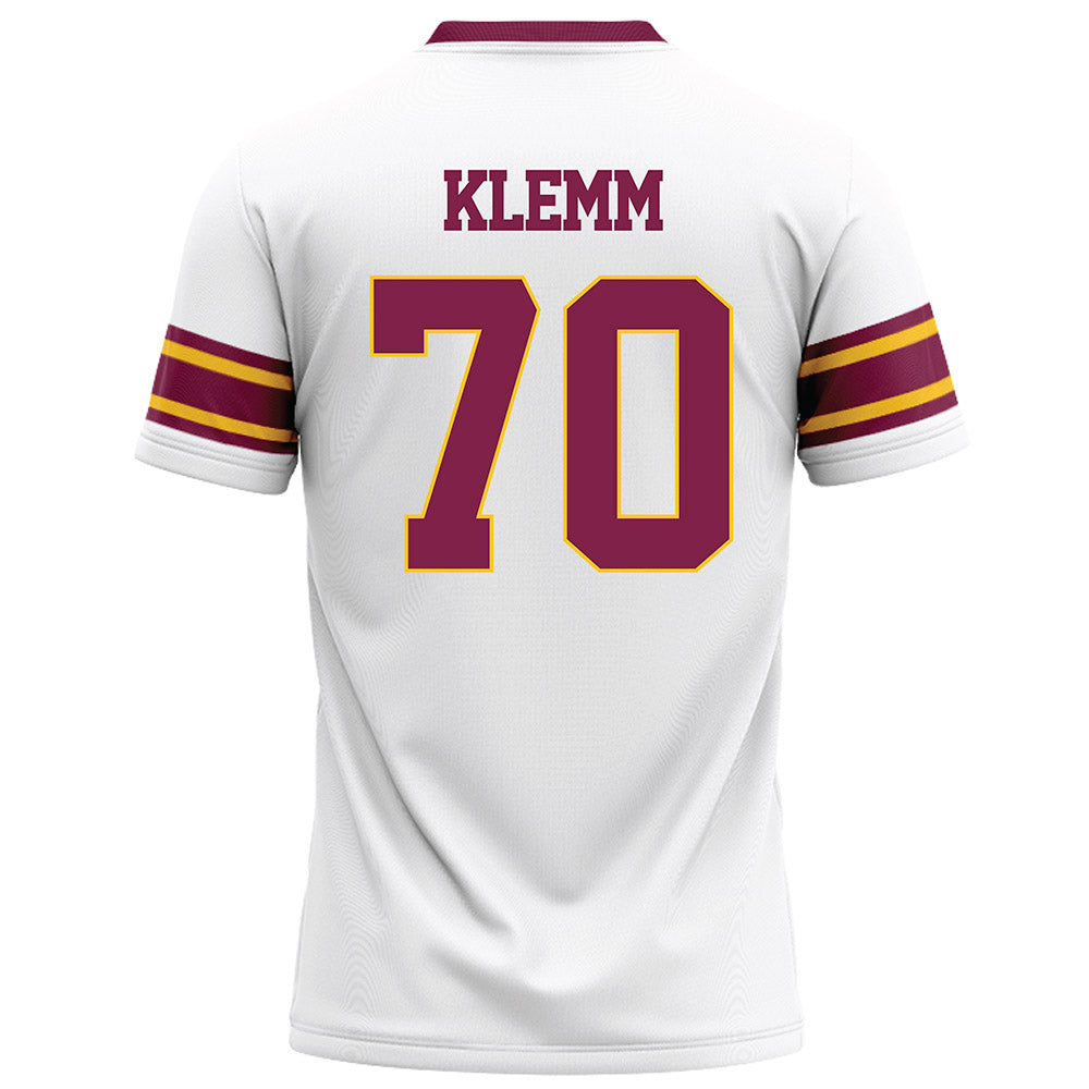 Arizona State - NCAA Football : Jalen Klemm - White Football Jersey-1