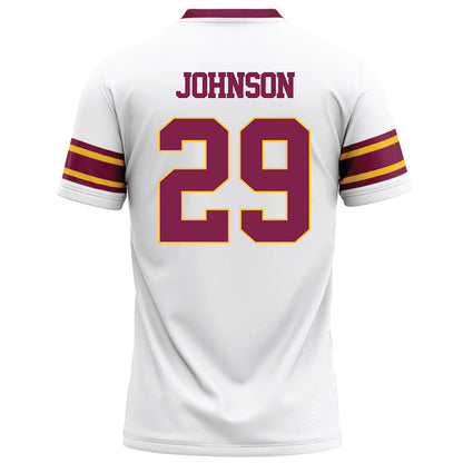 Arizona State - NCAA Football : Plas Johnson - White Football Jersey