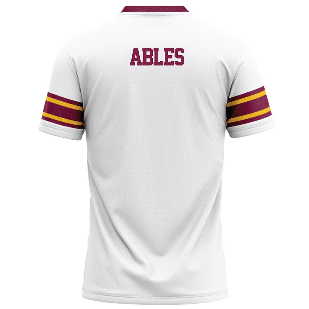 Arizona State - NCAA Football : Chance Ables - White Football Jersey-1