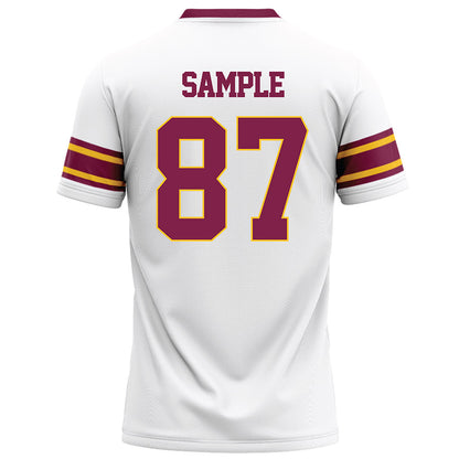 Arizona State - NCAA Football : Zechariah Sample - White Football Jersey