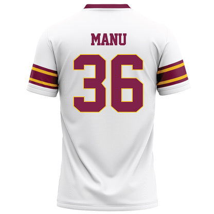 Arizona State - NCAA Football : Salesi Manu - White Football Jersey