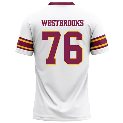 Arizona State - NCAA Football : Champ Westbrooks - White Football Jersey