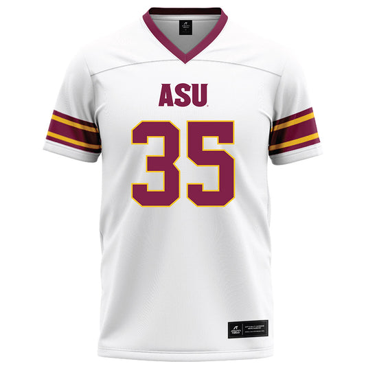 Arizona State - NCAA Football : Jesus Gomez - White Football Jersey-0