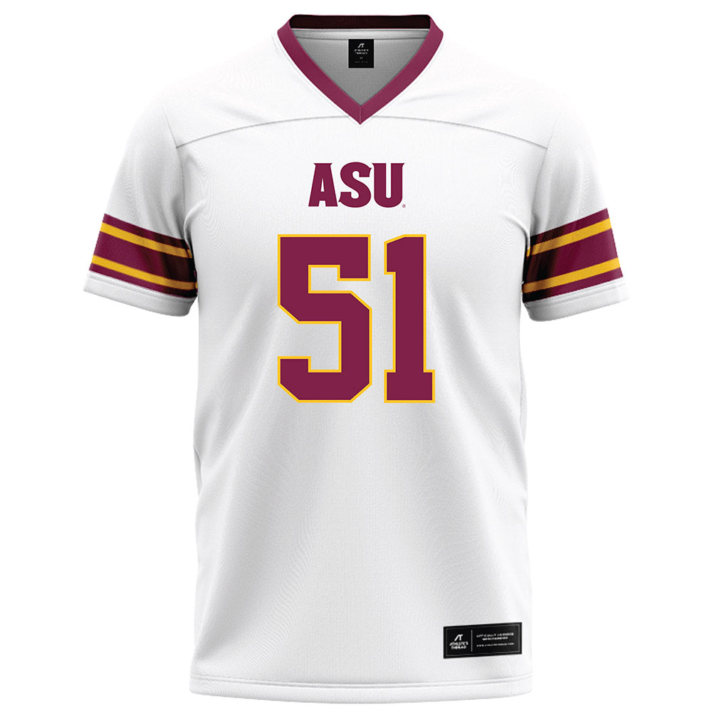Arizona State - NCAA Football : Desean Bryant Jr - White Football Jersey-0