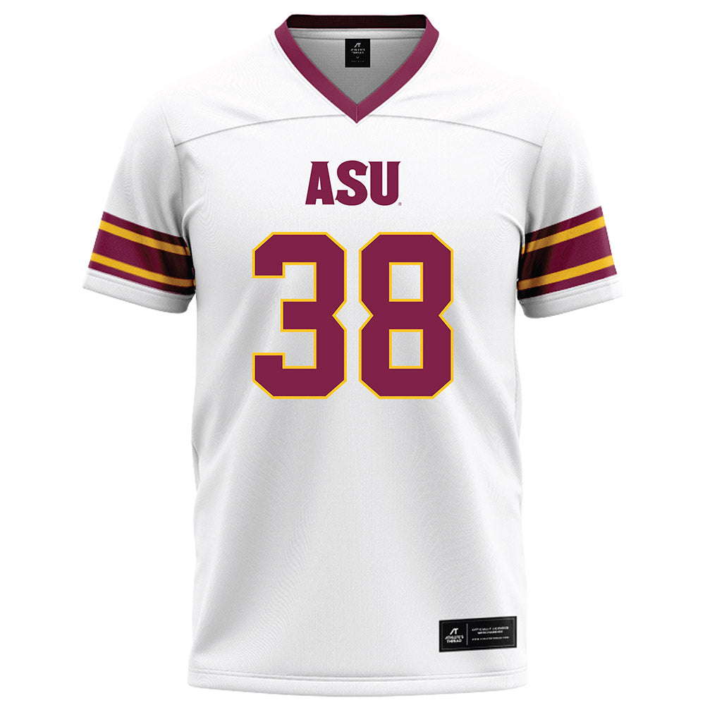 Arizona State - NCAA Football : Kyan McDonald - White Football Jersey