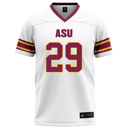 Arizona State - NCAA Football : Plas Johnson - White Football Jersey