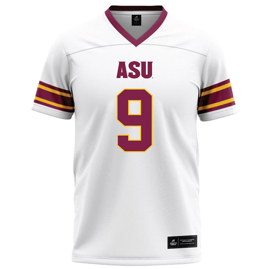 Arizona State - NCAA Football : Montana Warren - White Football Jersey-0