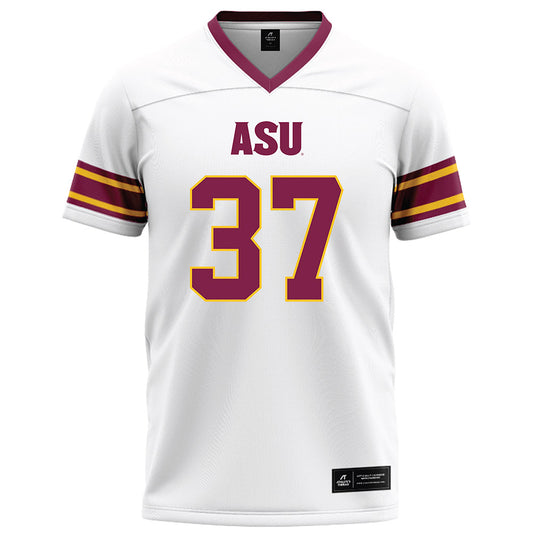Arizona State - NCAA Football : Tommy Christakos - White Football Jersey-0