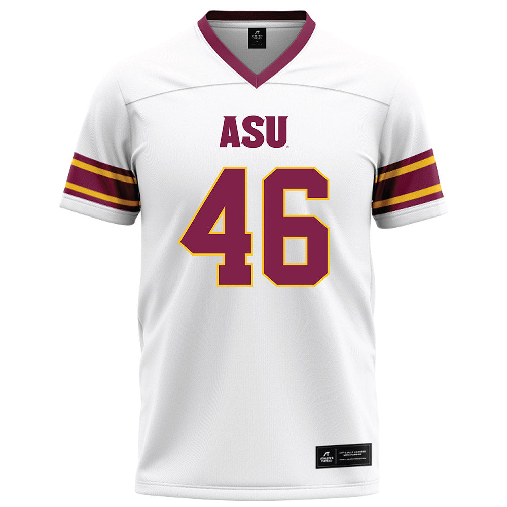 Arizona State - NCAA Football : Tommy Romano - White Football Jersey-0
