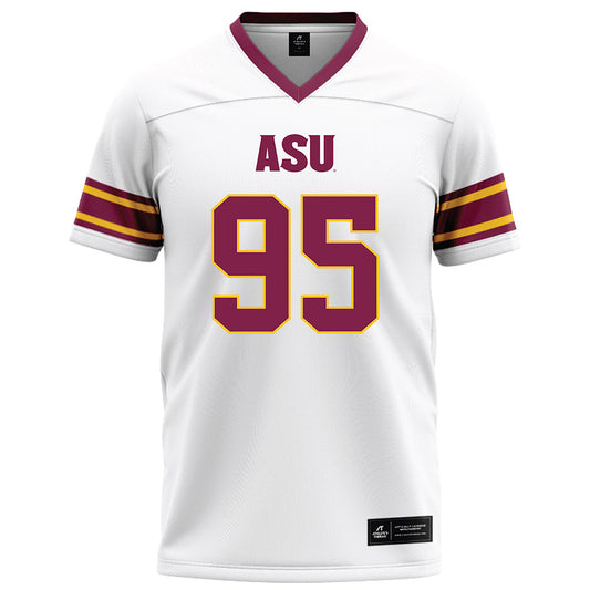 Arizona State - NCAA Football : Justin Wodtly - White Football Jersey