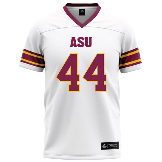 Arizona State - NCAA Football : Sinjin Schmitt - White Football Jersey