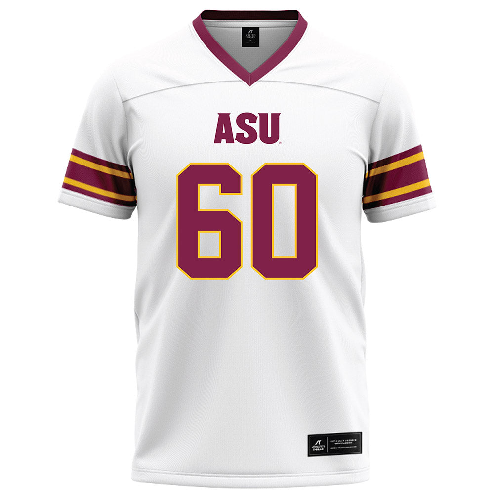 Arizona State - NCAA Football : Alexander Ruggeroli - White Football Jersey-0