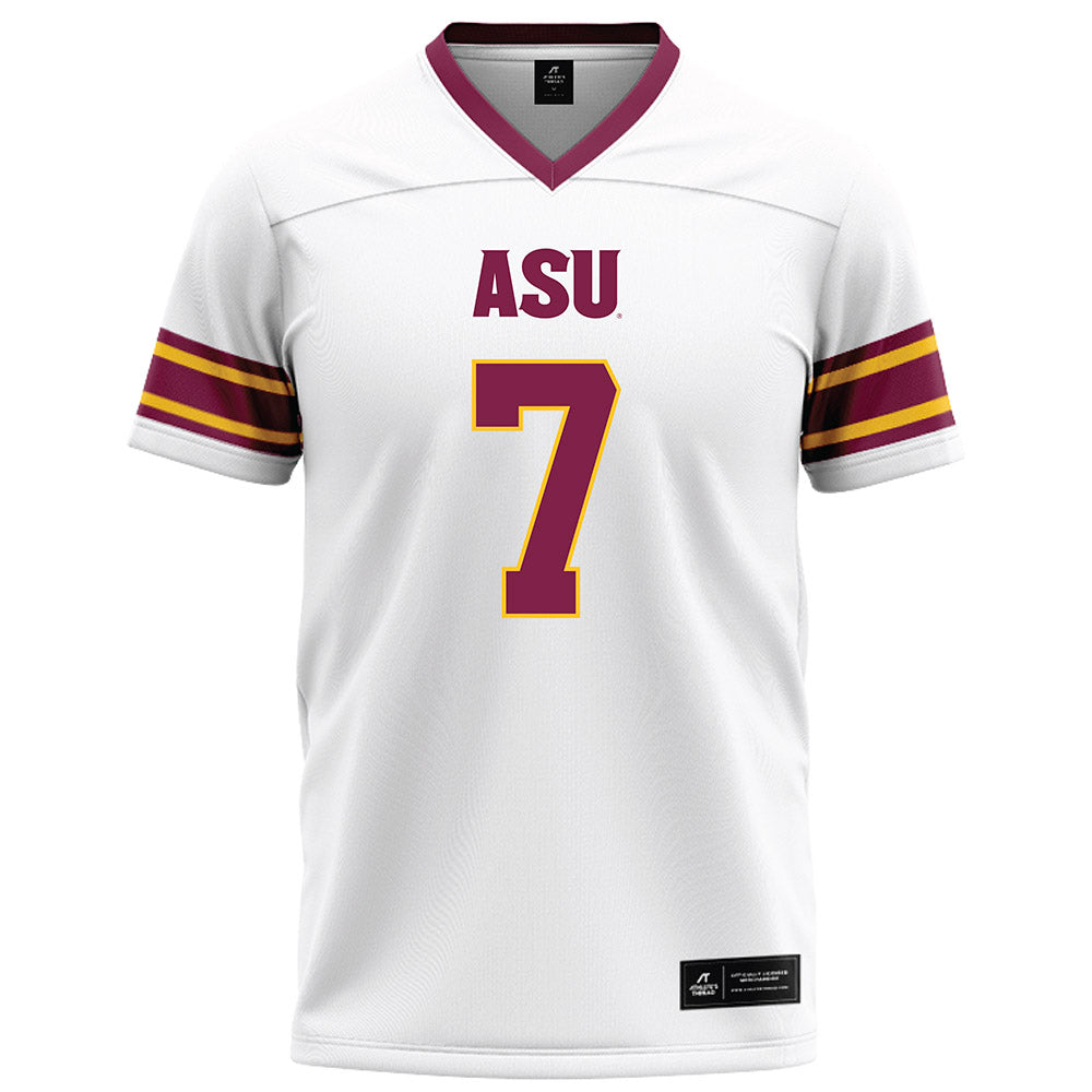 Arizona State - NCAA Football : Chamon Metayer - White Football Jersey-0
