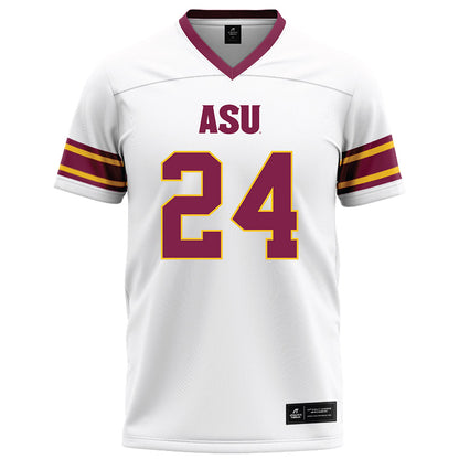 Arizona State - NCAA Football : Tate Romney - White Football Jersey