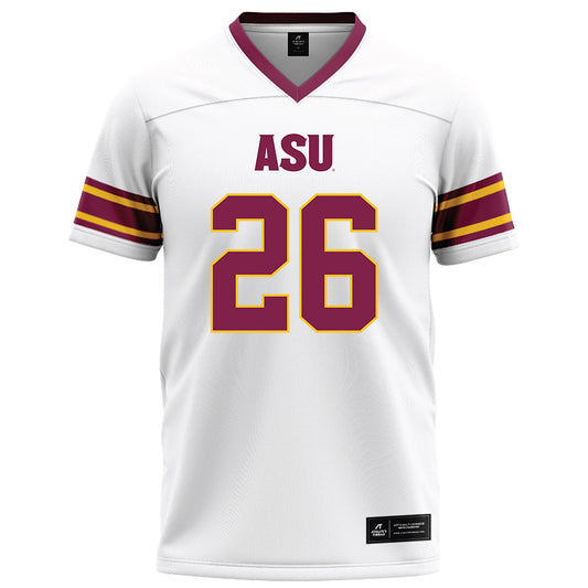 Arizona State - NCAA Football : Carston Kieffer - White Football Jersey-0