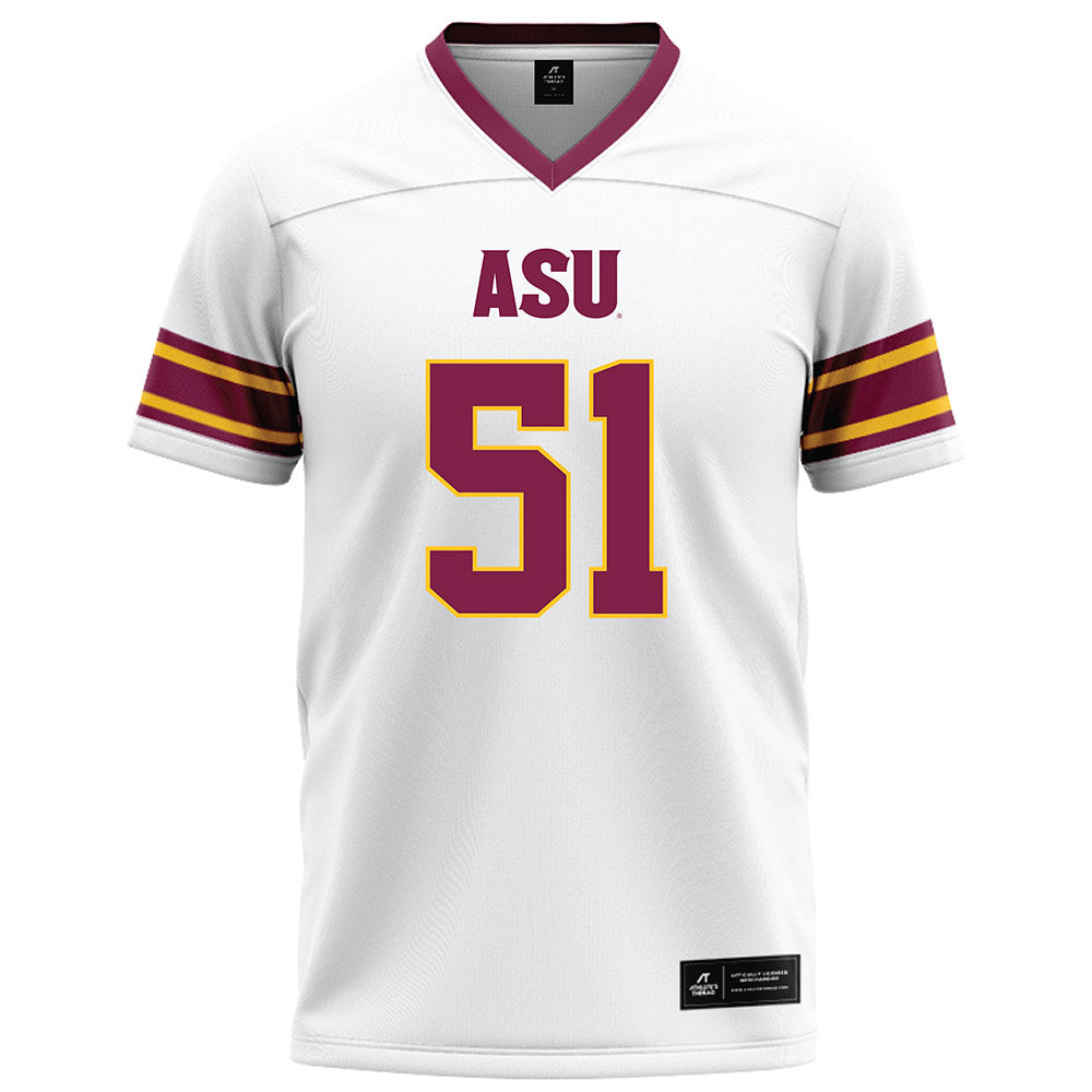 Arizona State - NCAA Football : Cole Marszalek - White Football Jersey