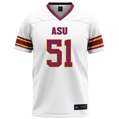 Arizona State - NCAA Football : Cole Marszalek - White Football Jersey