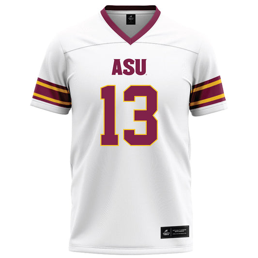 Arizona State - NCAA Football : Roman Pitre - White Football Jersey