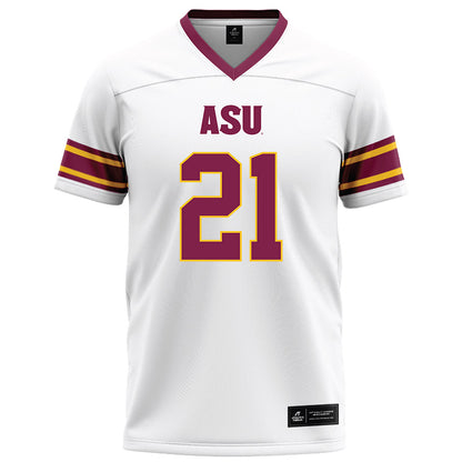 Arizona State - NCAA Football : Grayson Rigdon - White Football Jersey-0