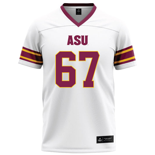 Arizona State - NCAA Football : Keona Peat - White Football Jersey