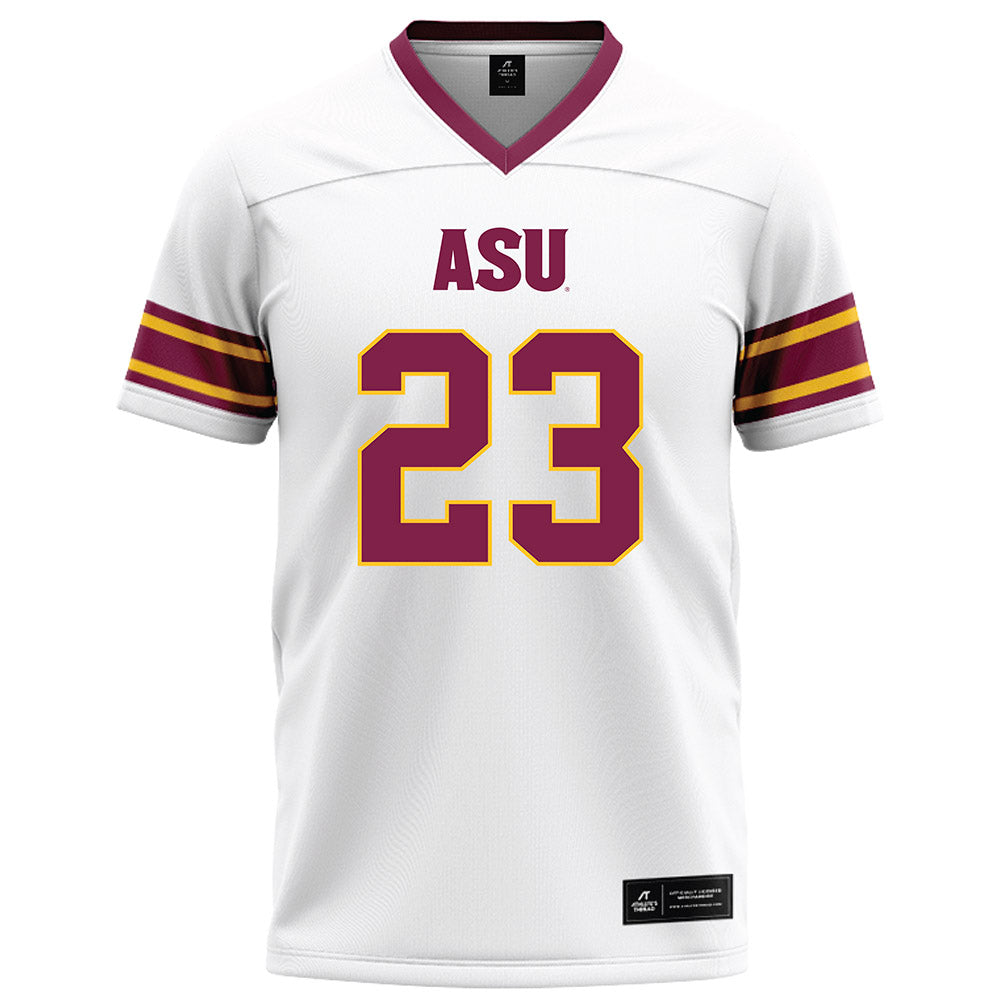 Arizona State - NCAA Football : Benjamin Alefaio-Lilii - White Football Jersey-0