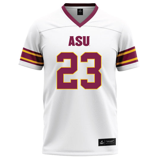 Arizona State - NCAA Football : Benjamin Alefaio-Lilii - White Football Jersey-0
