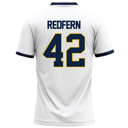 Murray State - NCAA Football : Jaquan Redfern - White Football Jersey-1