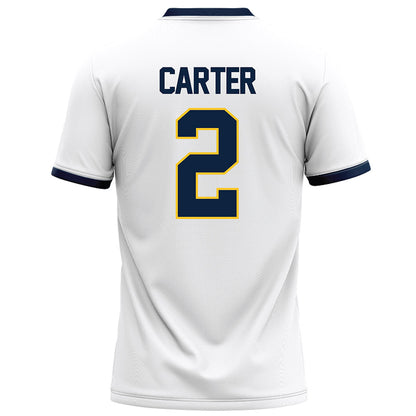Murray State - NCAA Football : Jkalon Carter - White Football Jersey-1