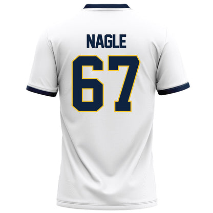 Murray State - NCAA Football : Thatcher Nagle - White Football Jersey-1