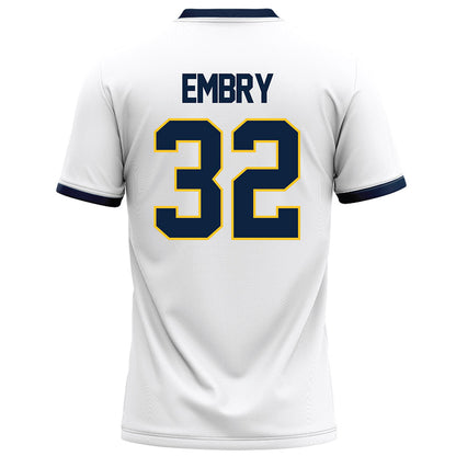 Murray State - NCAA Football : Dylan Embry - White Football Jersey-1