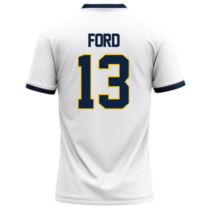 Murray State - NCAA Football : John Ford - White Football Jersey-1