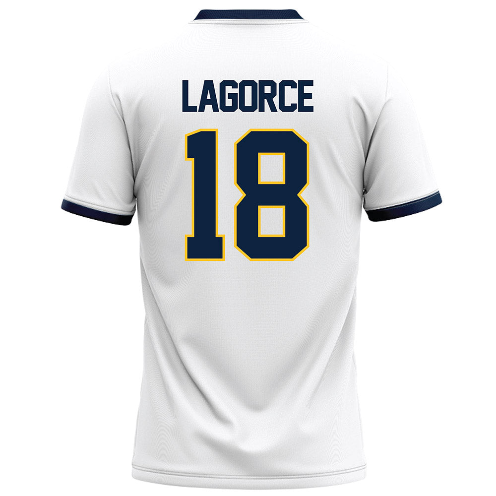 Murray State - NCAA Football : HANK LAGORCE - White Football Jersey-1