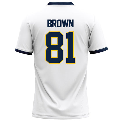 Murray State - NCAA Football : Ty Brown - White Football Jersey-1