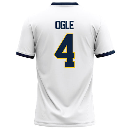 Murray State - NCAA Football : Jim Ogle - White Football Jersey