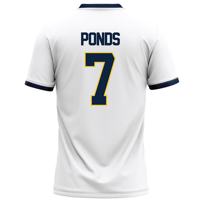 Murray State - NCAA Football : Marion Ponds - White Football Jersey-1